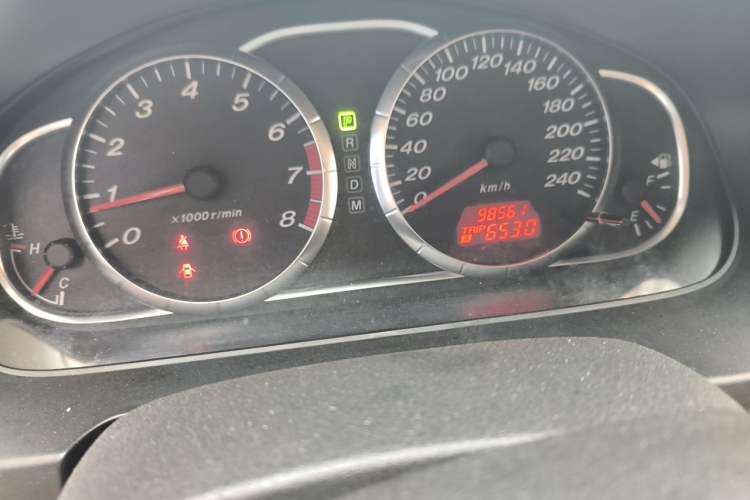 Used Mazda 6 2012 2.0L Automatic Fashion Edition Odometer Close Up