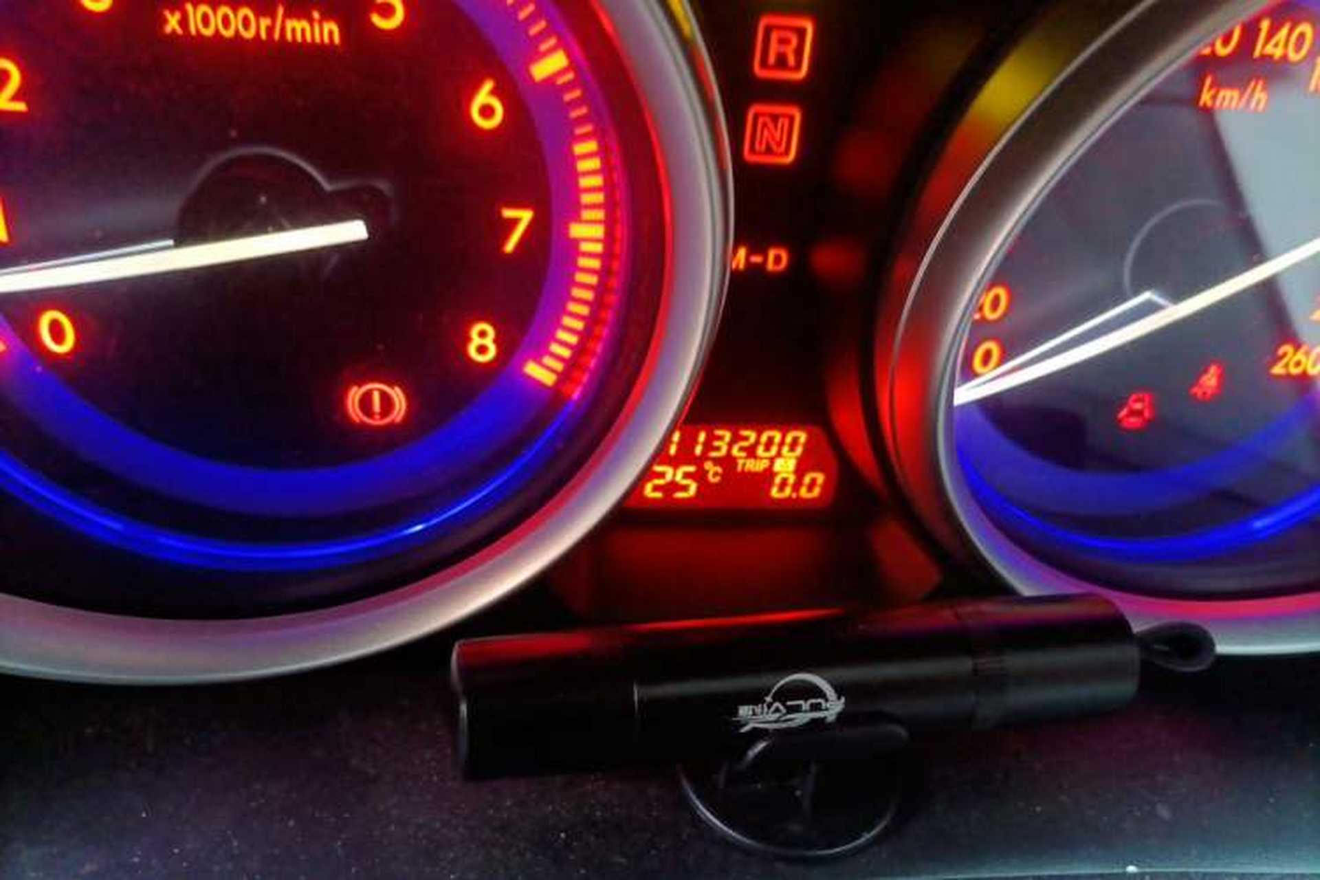 Used Mazda 6 2012 2.0L Automatic Elite Edition Odometer Close Up