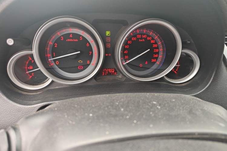 Used Mazda 6 2012 2.0L Automatic Elite Edition Odometer Close Up