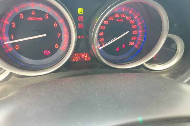 Used Mazda 6 2012 2.0L Automatic Elite Edition Odometer Close Up