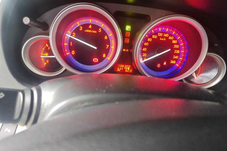 Used Mazda 6 2012 Coupe 2.0L Automatic Elite Edition Odometer Close Up