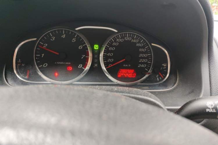 Used Mazda 6 2012 2.0L Automatic Fashion Edition Odometer Close Up