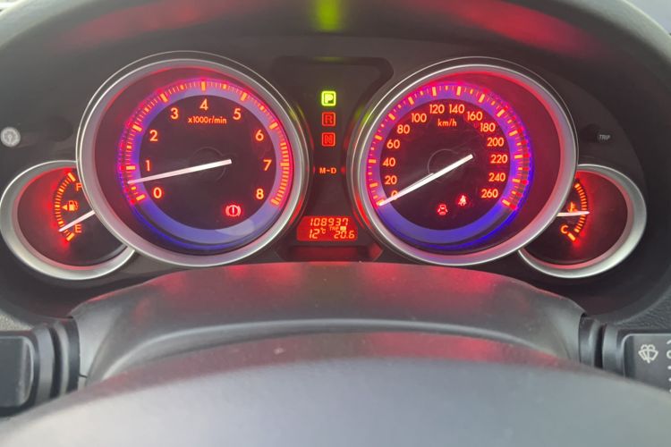 Used Mazda 6 2012 2.0L Automatic Elite Edition Odometer Close Up