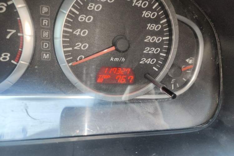 Used Mazda 6 2012 2.0L Automatic Fashion Edition Odometer Close Up