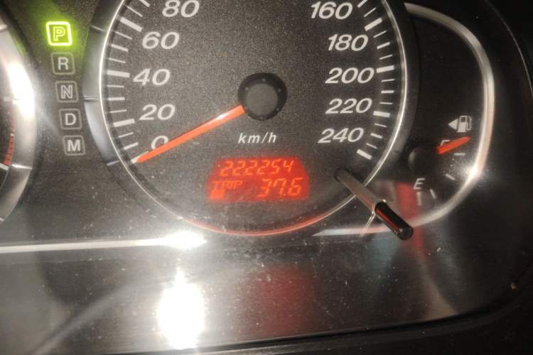 Used Mazda 6 2012 2.0L Automatic Fashion Edition Odometer Close Up