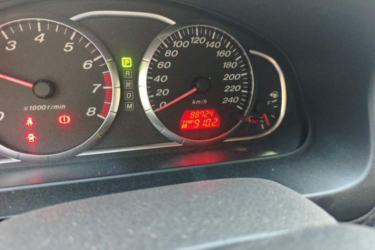 Used Mazda 6 2012 2.0L Automatic Fashion Edition Odometer Close Up