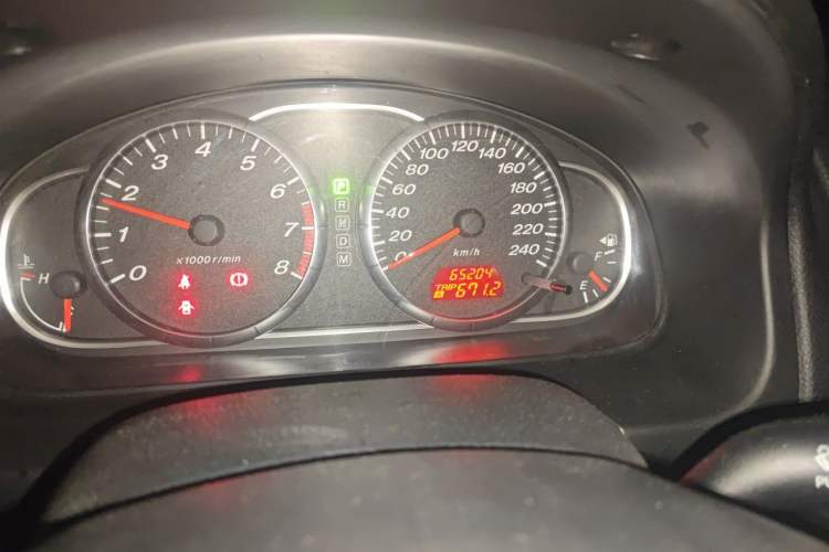 Used Mazda 6 2012 2.0L Automatic Fashion Edition Odometer Close Up
