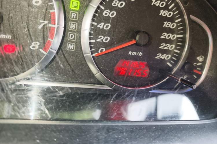 Used Mazda 6 2012 2.0L Automatic Fashion Edition Odometer Close Up