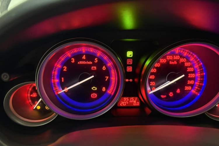 Used Mazda 6 2012 2.0L Automatic Elite Edition Odometer Close Up