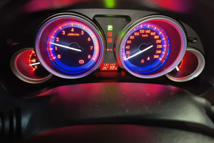 Used Mazda 6 2012 2.0L Automatic Elite Edition Odometer Close Up