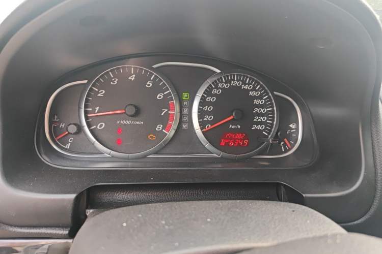 Used Mazda 6 2012 2.0L Automatic Fashion Edition Odometer Close Up