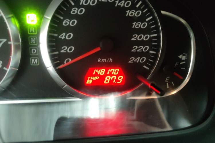 Used Mazda 6 2012 2.0L Automatic Fashion Edition Odometer Close Up