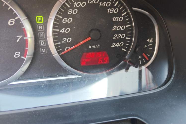 Used Mazda 6 2013 2.0L Automatic Fashion Edition Odometer Close Up