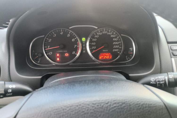 Used Mazda 6 2013 2.0L Automatic Fashion Edition Odometer Close Up