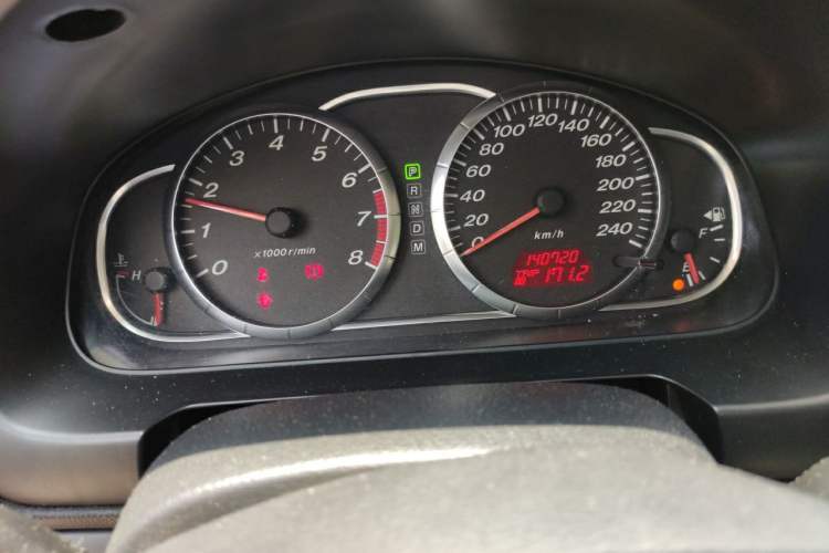 Used Mazda 6 2013 2.0L Automatic Fashion Edition Odometer Close Up