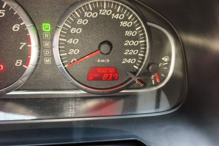 Used Mazda 6 2013 2.0L Automatic Fashion Edition Odometer Close Up