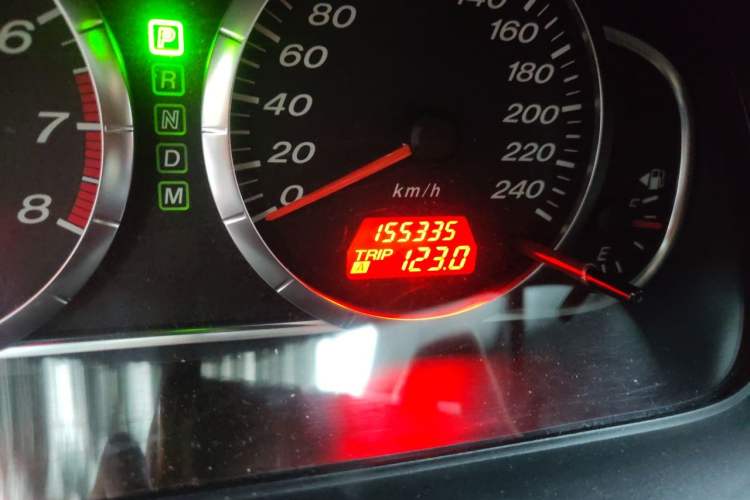 Used Mazda 6 2013 2.0L Automatic Fashion Edition Odometer Close Up