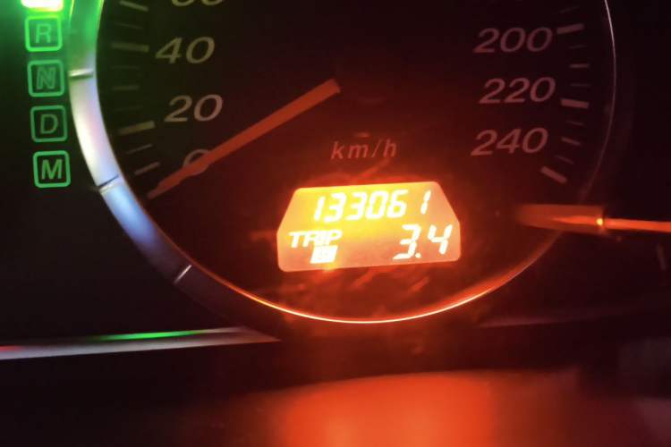 Used Mazda 6 2013 2.0L Automatic Fashion Edition Odometer Close Up