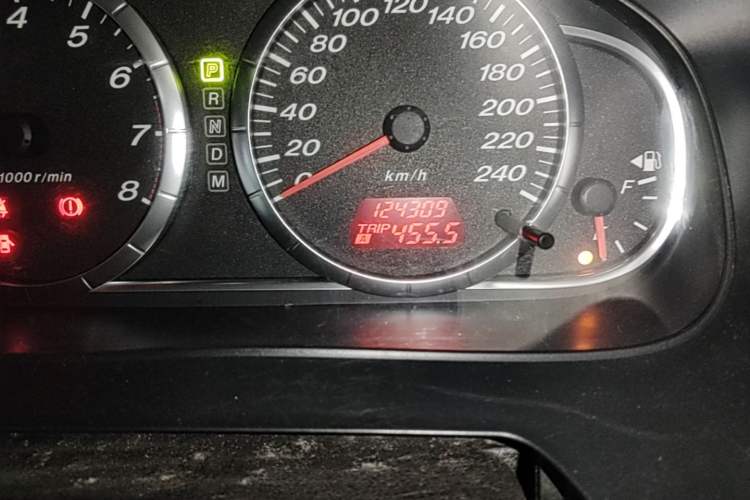 Used Mazda 6 2013 2.0L Automatic Fashion Edition Odometer Close Up