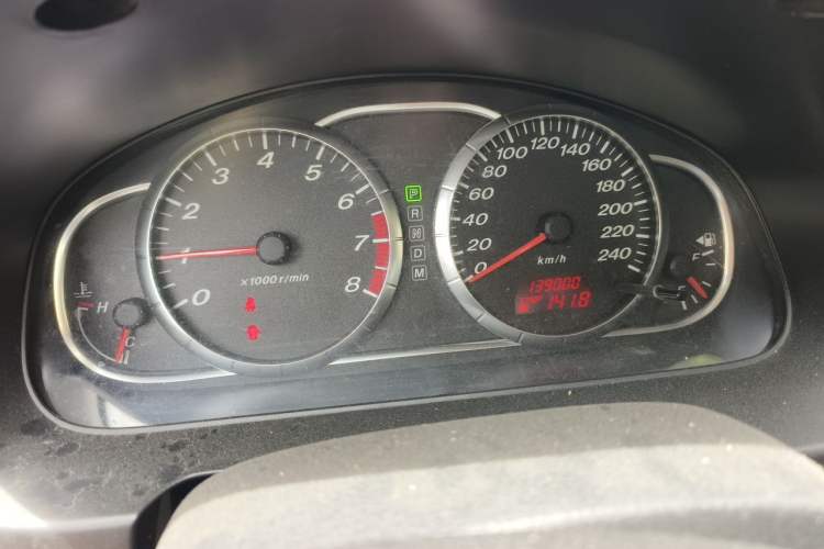 Used Mazda 6 2013 2.0L Automatic Fashion Edition Odometer Close Up