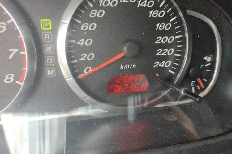 Used Mazda 6 2013 2.0L Automatic Fashion Edition Odometer Close Up