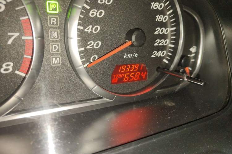 Used Mazda 6 2013 2.0L Automatic Fashion Edition Odometer Close Up