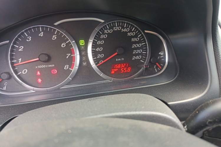 Used Mazda 6 2013 2.0L Automatic Fashion Edition Odometer Close Up