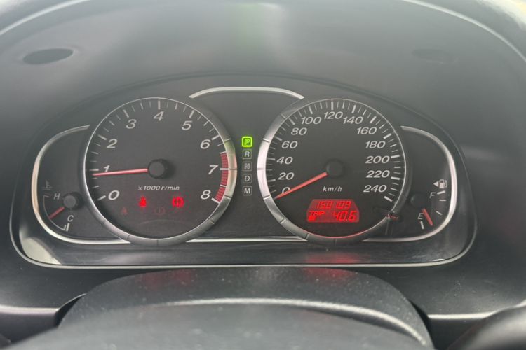Used Mazda 6 2013 2.0L Automatic Fashion Edition Odometer Close Up