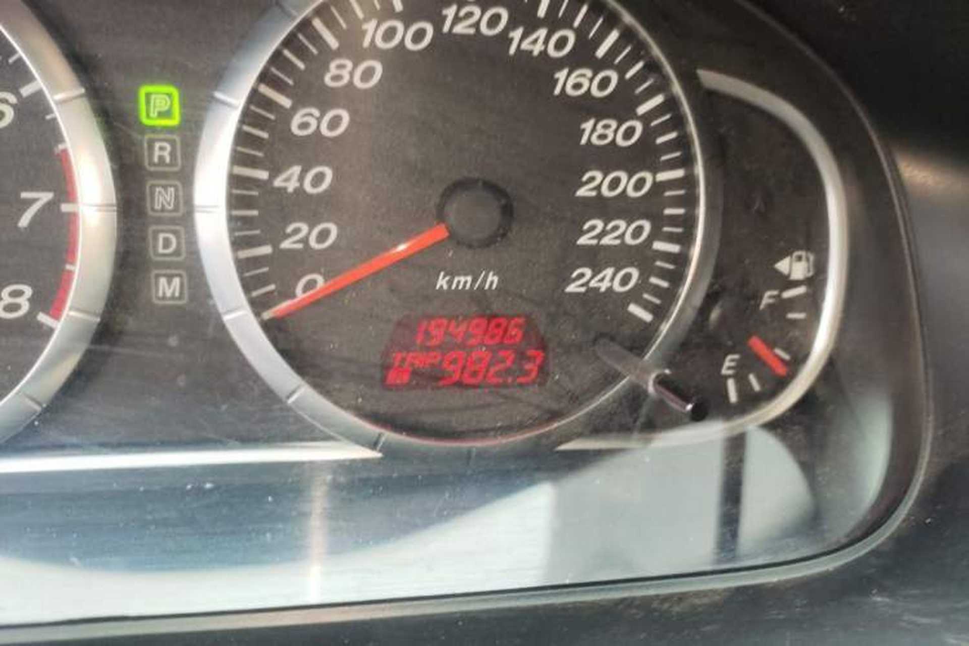 Used Mazda 6 2013 2.0L Automatic Fashion Edition Odometer Close Up
