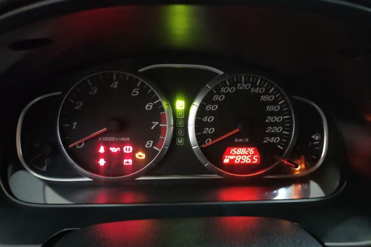 Used Mazda 6 2013 2.0L Automatic Fashion Edition Odometer Close Up