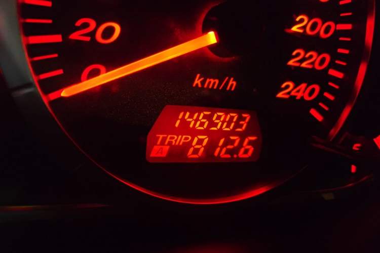 Used Mazda 6 2013 2.0L Automatic Fashion Edition Odometer Close Up