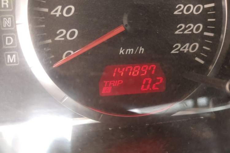 Used Mazda 6 2013 2.0L Automatic Fashion Edition Odometer Close Up