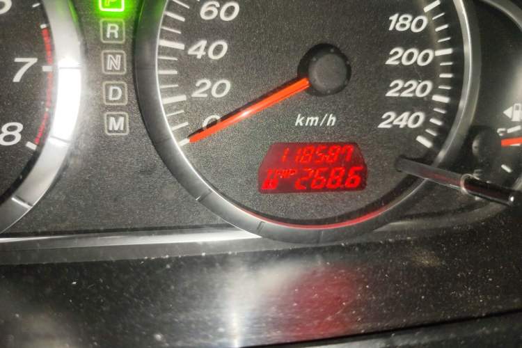 Used Mazda 6 2013 2.0L Automatic Fashion Edition Odometer Close Up