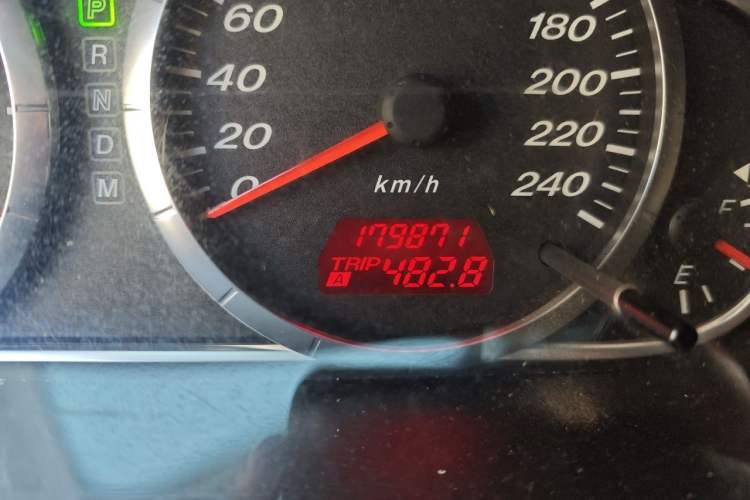 Used Mazda 6 2013 2.0L Automatic Fashion Edition Odometer Close Up