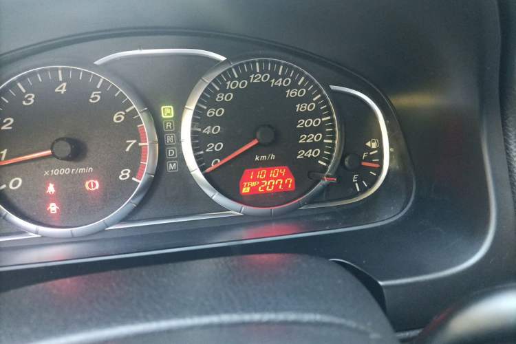 Used Mazda 6 2013 2.0L Automatic Fashion Edition Odometer Close Up