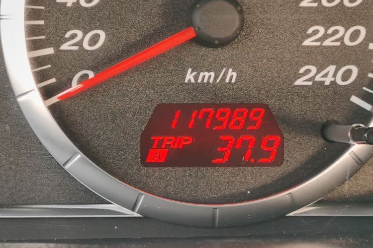 Used Mazda 6 2013 2.0L Automatic Fashion Edition Odometer Close Up