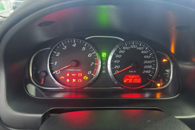 Used Mazda 6 2013 2.0L Automatic Fashion Edition Odometer Close Up