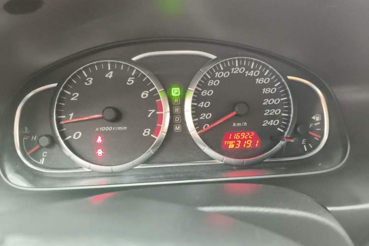 Used Mazda 6 2013 2.0L Automatic Fashion Edition Odometer Close Up