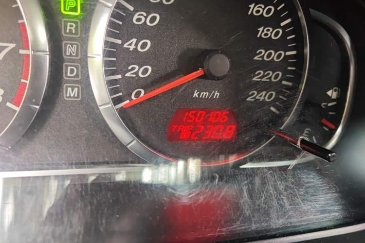 Used Mazda 6 2013 2.0L Automatic Ultra-Luxury Model Odometer Close Up