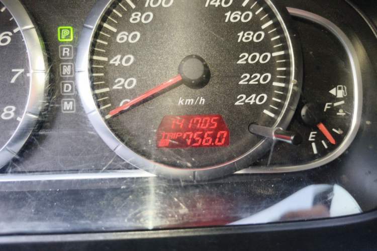 Used Mazda 6 2013 2.0L Automatic Fashion Edition Odometer Close Up