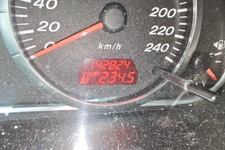 Used Mazda 6 2013 2.0L Automatic Fashion Edition Odometer Close Up