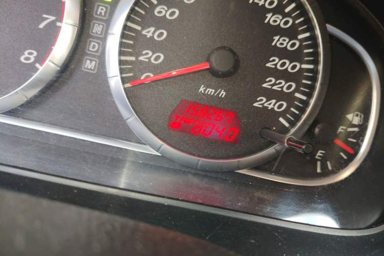 Used Mazda 6 2013 2.0L Automatic Fashion Edition Odometer Close Up