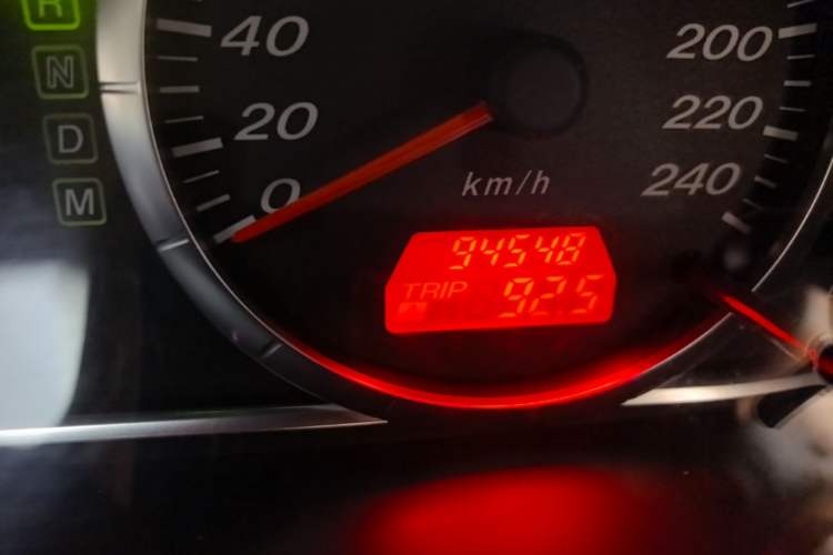 Used Mazda 6 2013 2.0L Automatic Fashion Edition Odometer Close Up