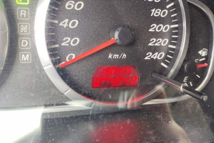 Used Mazda 6 2013 2.0L Automatic Fashion Edition Odometer Close Up