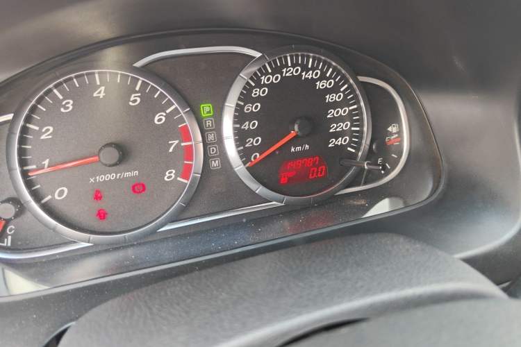 Used Mazda 6 2013 2.0L Automatic Fashion Edition Odometer Close Up