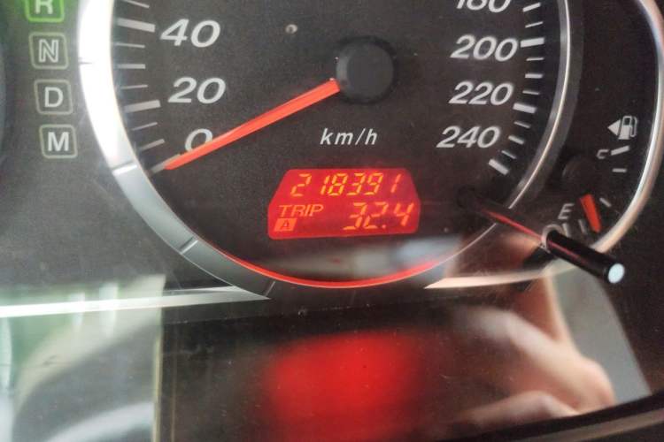 Used Mazda 6 2013 2.0L Automatic Fashion Edition Odometer Close Up