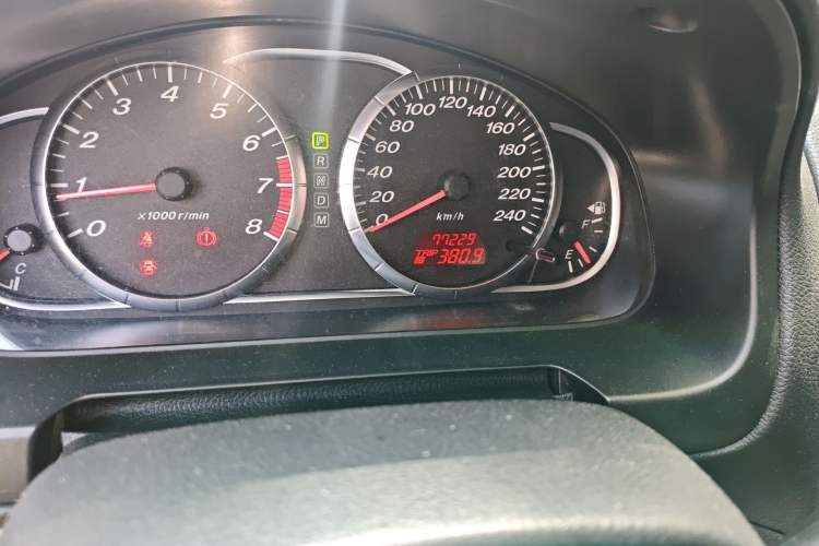 Used Mazda 6 2013 2.0L Automatic Fashion Edition Odometer Close Up