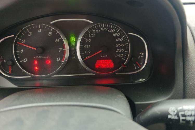 Used Mazda 6 2013 2.0L Automatic Fashion Edition Odometer Close Up
