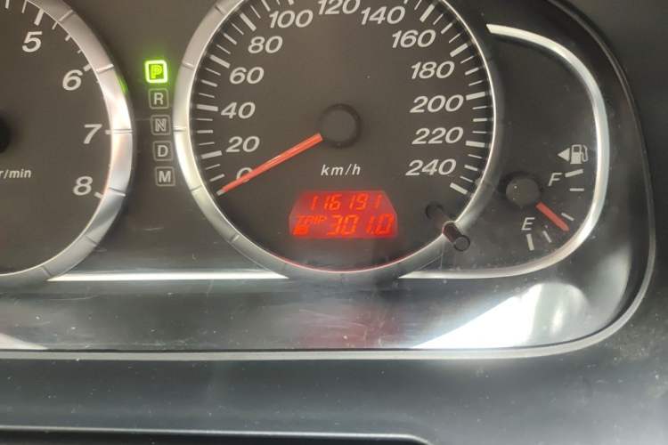 Used Mazda 6 2013 2.0L Automatic Fashion Edition Odometer Close Up