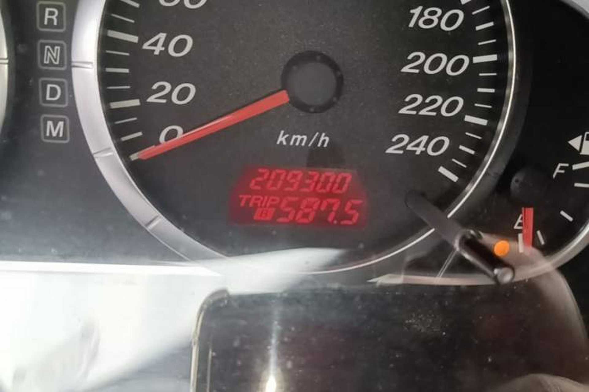 Used Mazda 6 2013 2.0L Automatic Fashion Edition Odometer Close Up